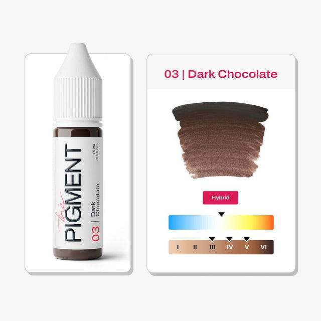 The Pigment Eyebrows PMU - 03 Dark Chocolate (15 ml)