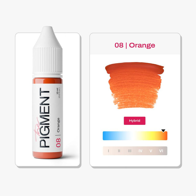 The Pigment Eyebrows PMU - 08 Orange (15 ml)