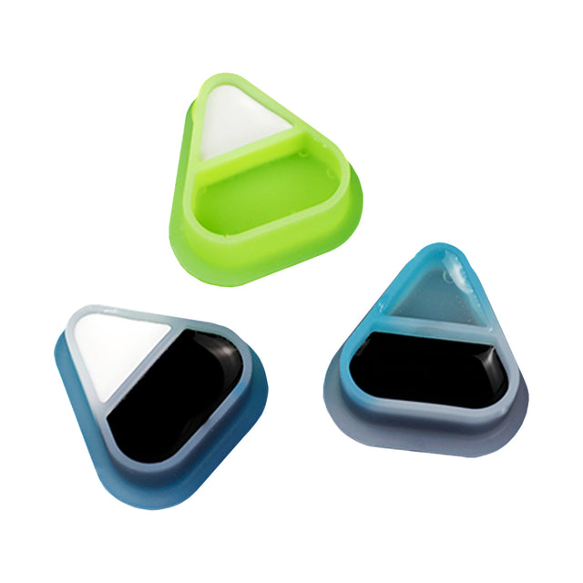 BodySupply 2 in 1 Silicone Triangle Ink caps 80pcs - 22mm