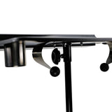 Tattoo Working Table 35x50cm - adjustable height - BLACK