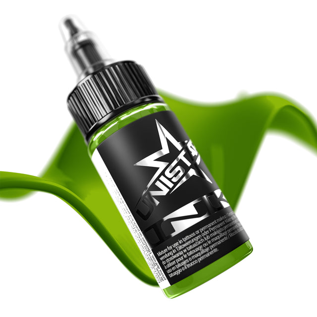 UNISTAR COLORS Ink - TOP BASIC GREEN LIGHT 30ml