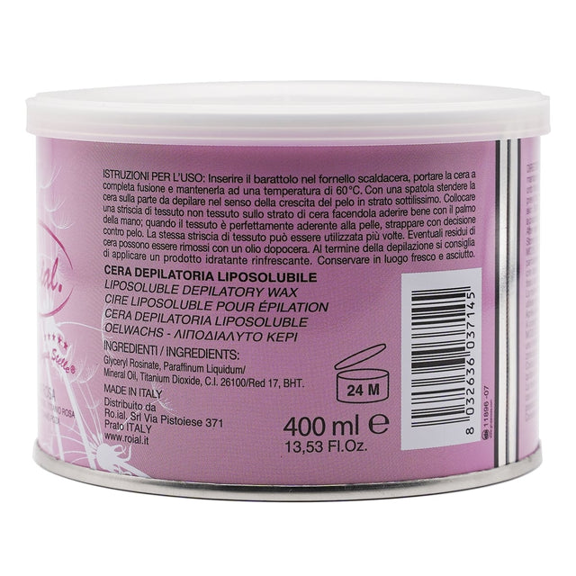 Cera Barattolo 400ml - Titanio Rosa