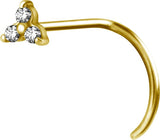 GD 316 TRINITY NOSE STUD 0,8mm sfera 3,5mm CR