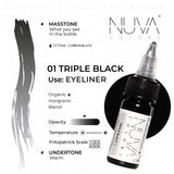 Nuva Colors PMU 15ml - 01 Triple Black