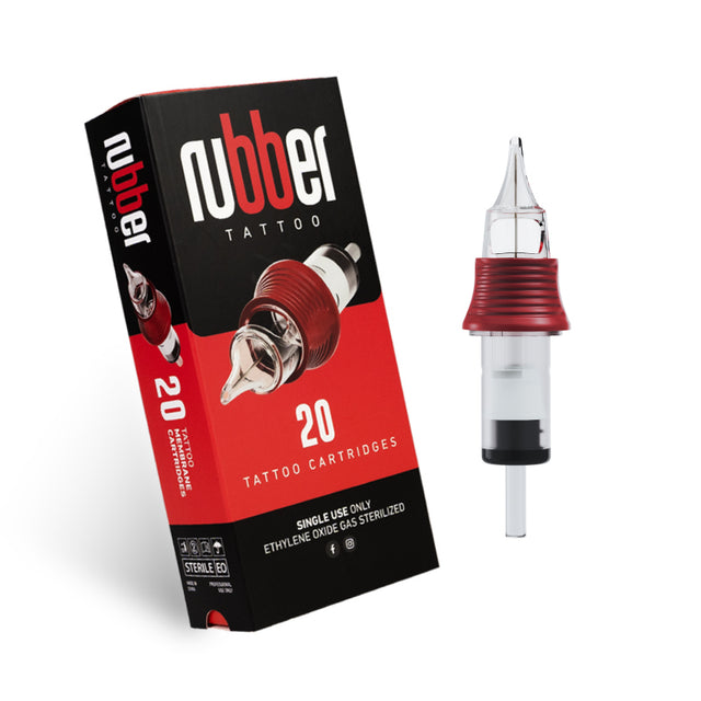 09RL BodySupply Rubber Tattoo Cartridges 20pcs