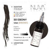 Nuva Colors PMU 15ml - 50 Ebony
