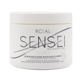 Scrub emulsione esfoliante corpo all'estratto di quarzo rosa e argilla 500ml