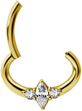 GD 316 HINGED SEPTUM/DAITH CLICKER 1,2x6mm WH mod. 09