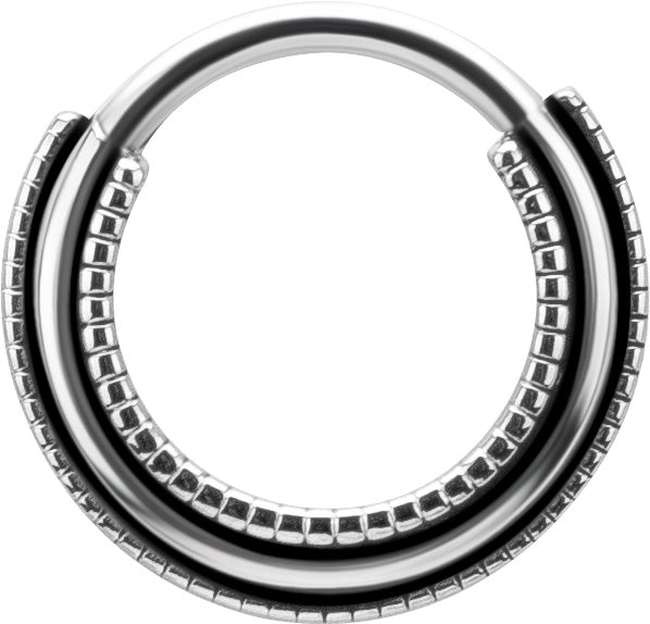 SS 316 HINGED CLICKER (3 ROWS SLANTED)