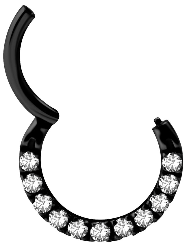 BK 316 HINGED CLICKER SET with Front Jewels