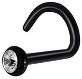 BIOPLAST JEWEL NOSE STUD 0,8mm