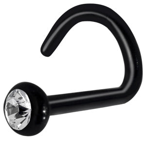 BIOPLAST JEWEL NOSE STUD 0,8mm