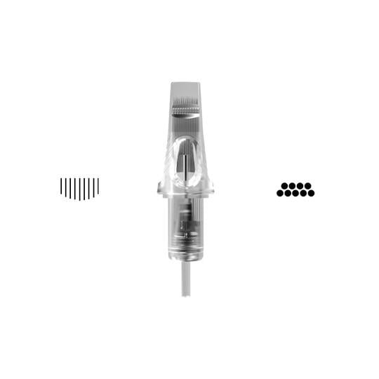 Transparent Craft Cartridge Cheyenne, 20pcs - 09 Soft Magnum 0,35mm Long Taper