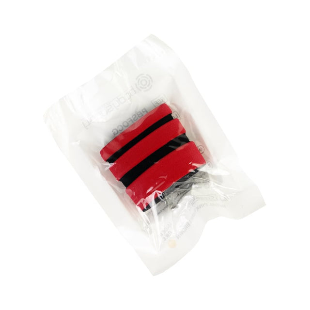 BodySupply Memory Foam Grip Covers Red/Black 20pcs