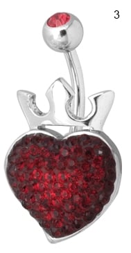 CE TITANIUM CRYSTAL ROYAL HEART