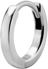 SS 316 HOOP EARRINGS (PAIR) 0,8x10mm - mod. 04
