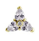GD 316 int ATTACHMENT 1,2mm CUBIC ZIRCONIA mod. 65L - WH