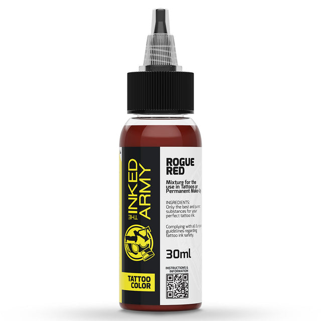The Inked Army Tattoo Ink REACH - Rogue Red (30 ml)