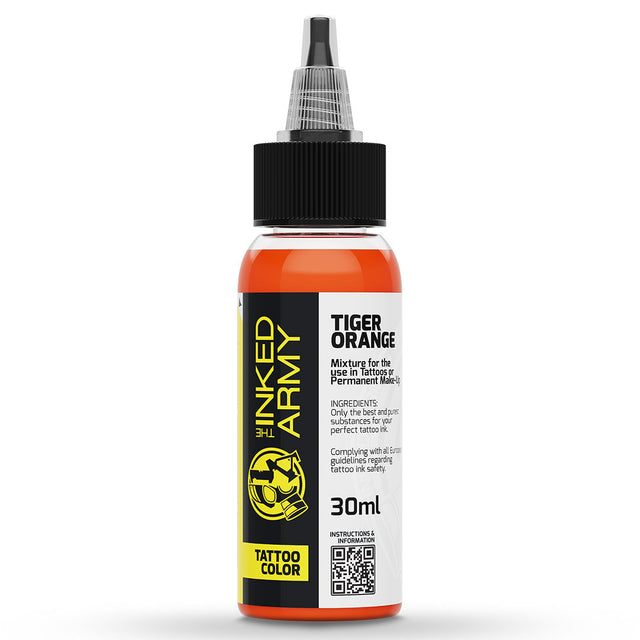 The Inked Army Tattoo Ink REACH - Tiger Orange (30 ml)